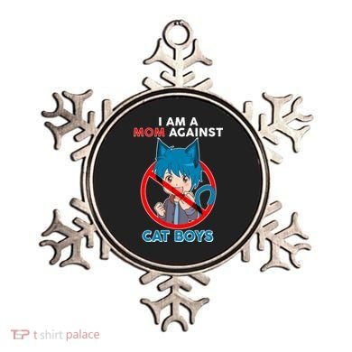 I'm A Mom Against Cat Boys Anime Cat Boys Ornament