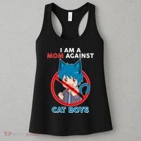 I'm A Mom Against Cat Boys Anime Cat Boys Women's Tank Top thumb 3