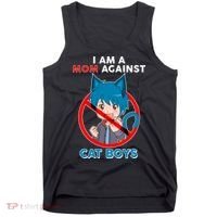 I'm A Mom Against Cat Boys Anime Cat Boys Tank Top thumb 0