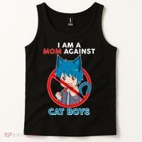 I'm A Mom Against Cat Boys Anime Cat Boys Tank Top thumb 2