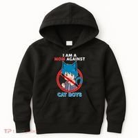 I'm A Mom Against Cat Boys Anime Cat Boys Kids Hoodie thumb 0