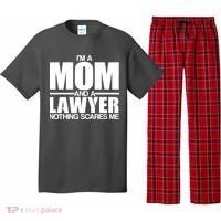 I'm A Mom And Layer Nothing Scares Me Pajama Set thumb 0