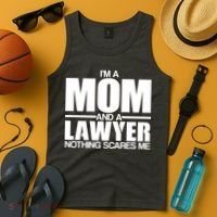 I'm A Mom And Layer Nothing Scares Me Tank Top thumb 4