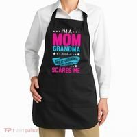 I'm A Mom Grandma And A Great Grandma Funny  Apron thumb 2