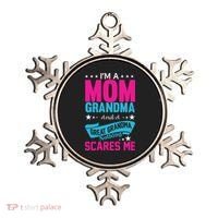 I'm A Mom Grandma And A Great Grandma Funny  Ornament thumb 0