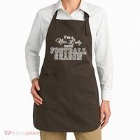 I'm A Nice Lady Until Football Season Apron thumb 2
