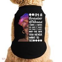 I'm A November Woman Cute Birthday Doggie Tank thumb 0