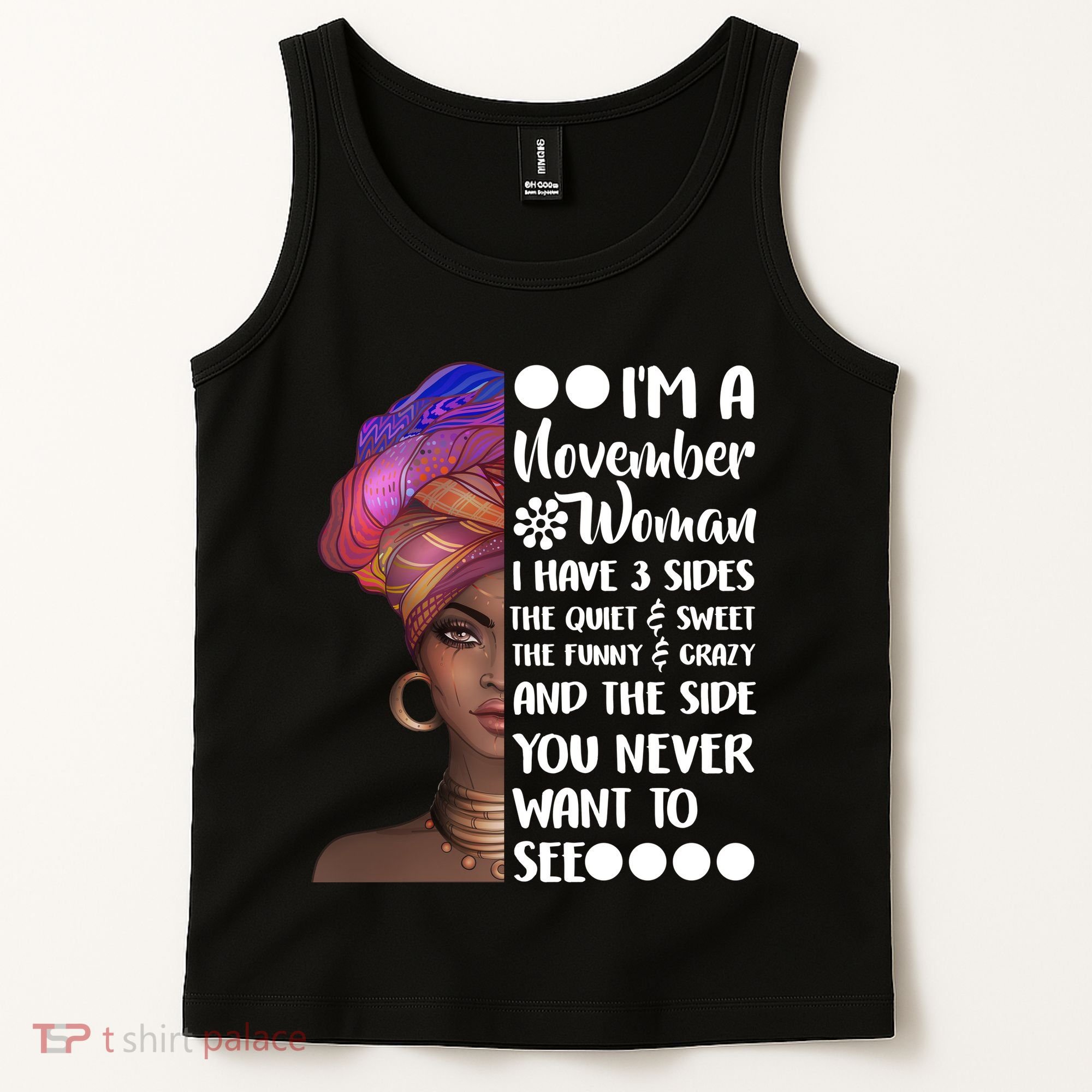 I'm A November Woman Cute Birthday Tank Top