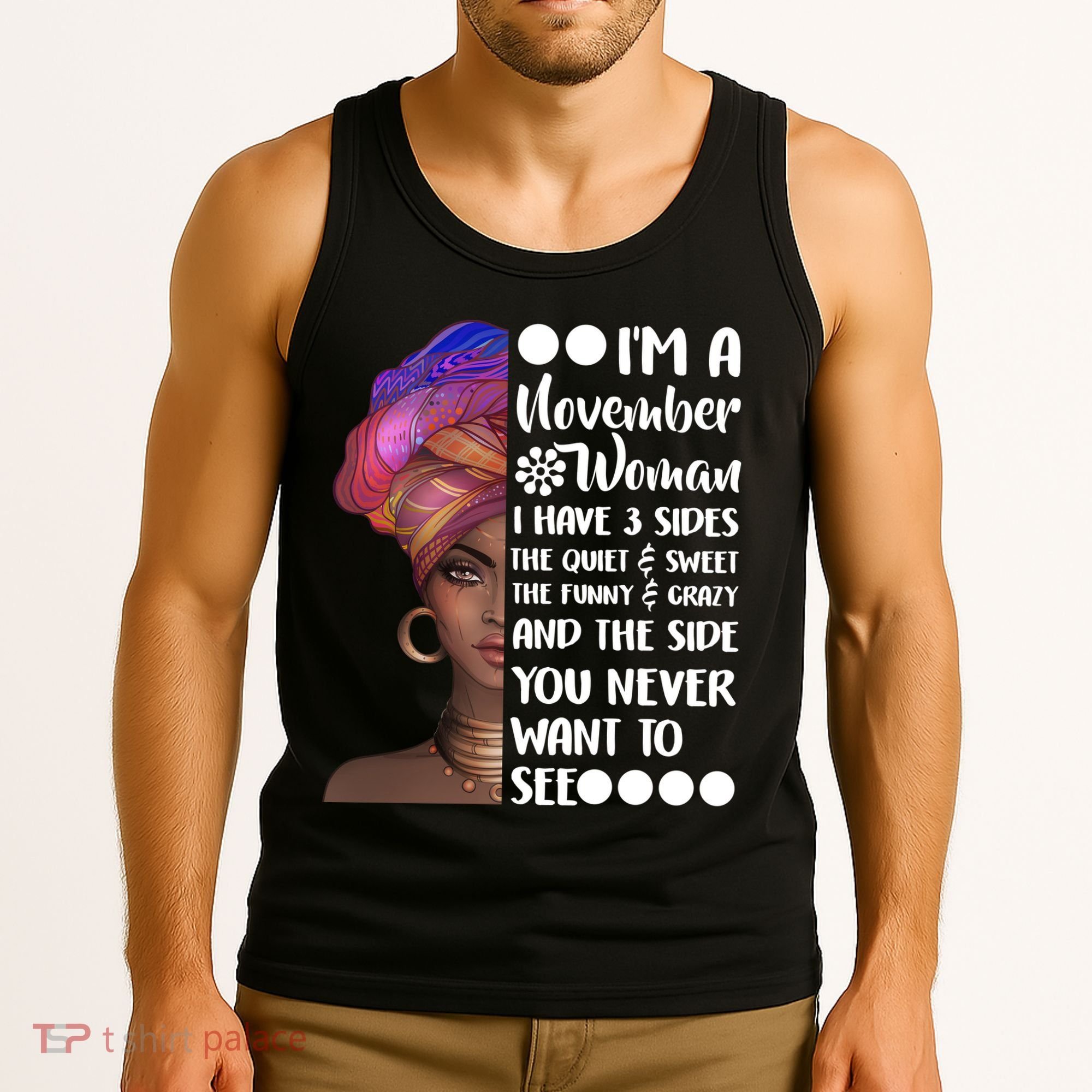 I'm A November Woman Cute Birthday Tank Top