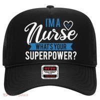 I'm A Nurse What's Your Superpower Funny Hat thumb 0