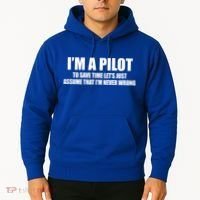 I'm A Pilot Hoodie thumb 2