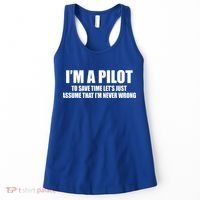 I'm A Pilot Women's Tank Top thumb 0