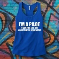 I'm A Pilot Women's Tank Top thumb 3
