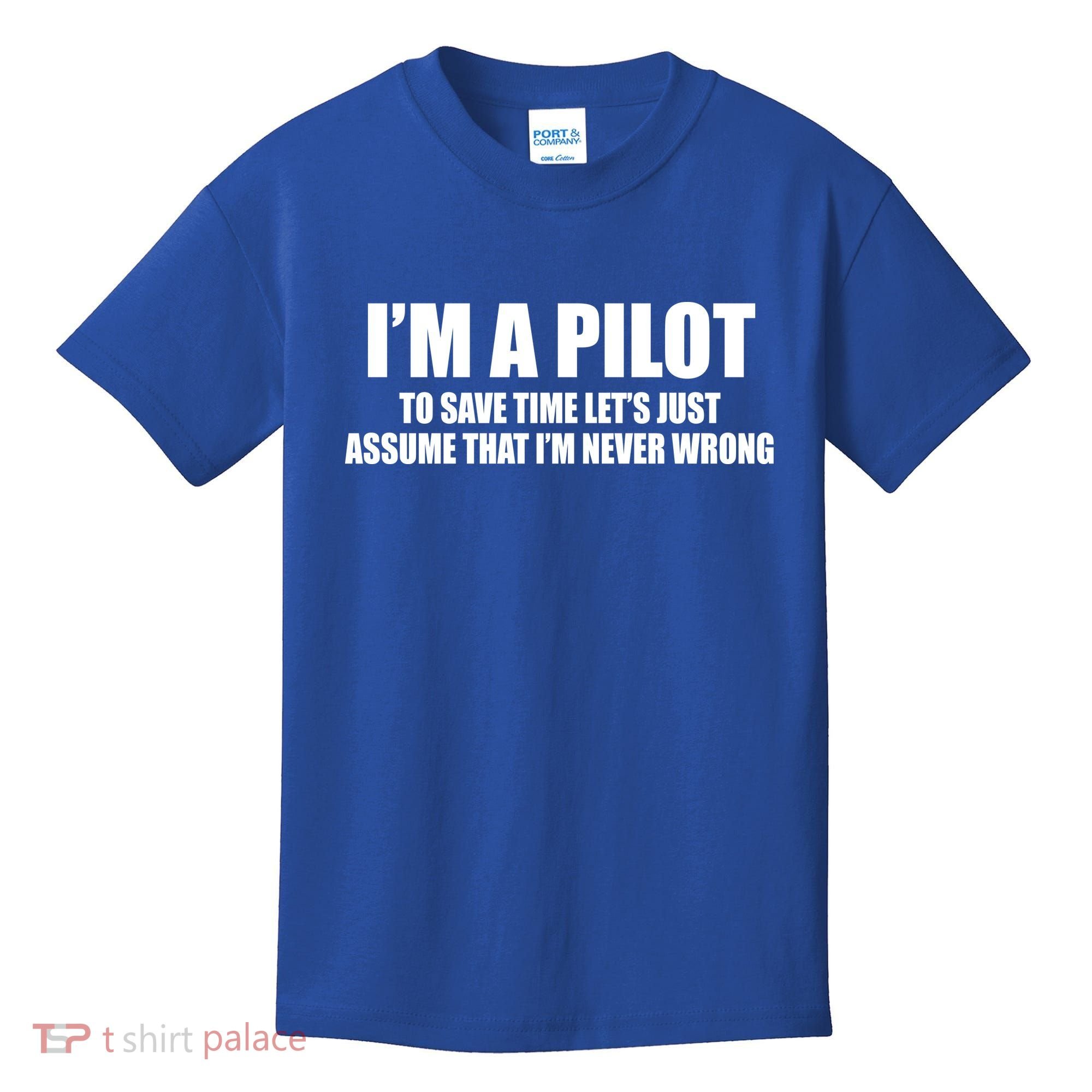 I'm A Pilot Kids T-Shirt