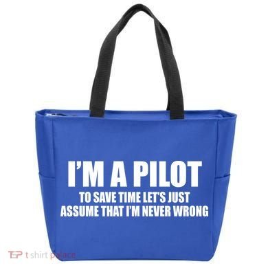 I'm A Pilot Tote Bag