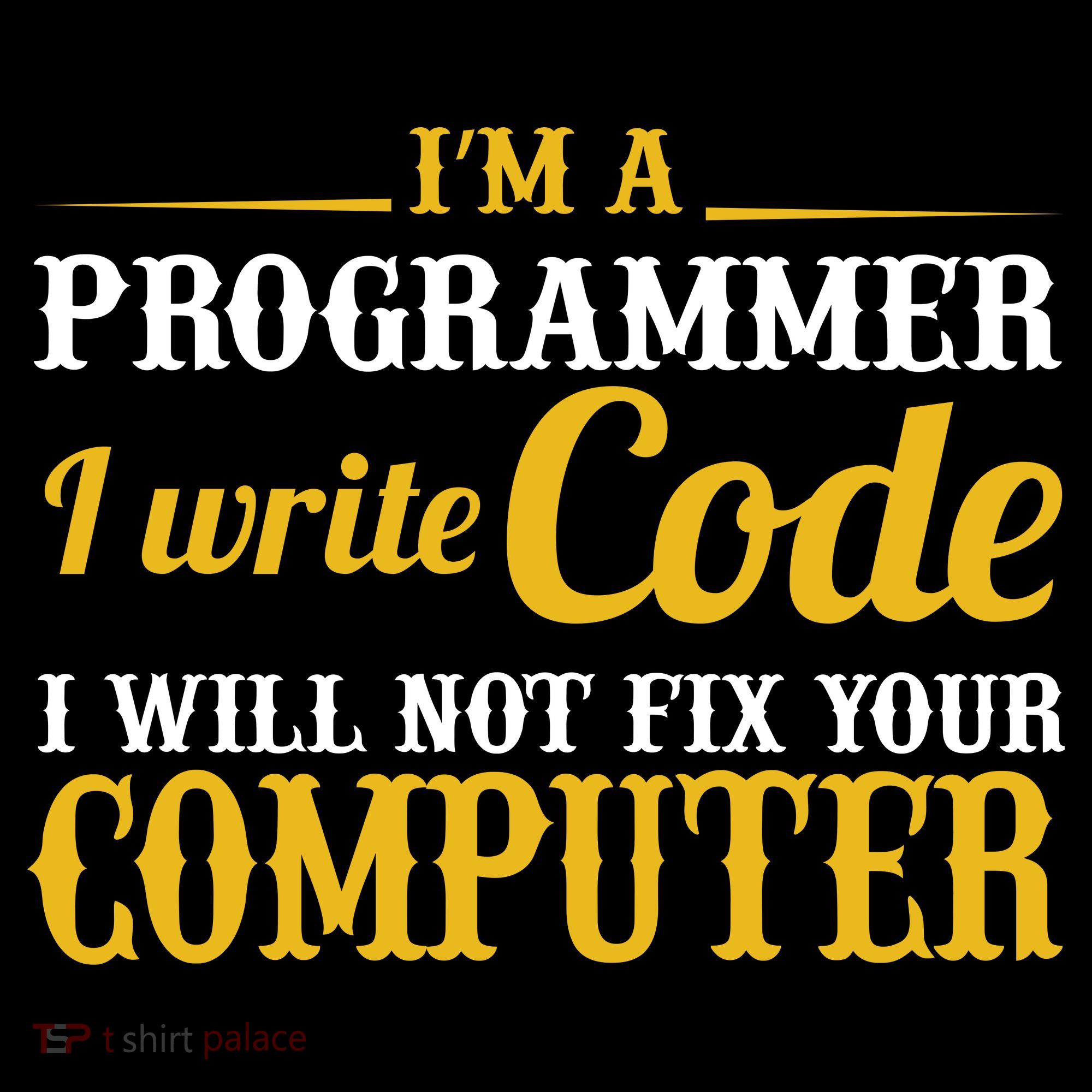 I'm A Programmer I Write Code Ornament
