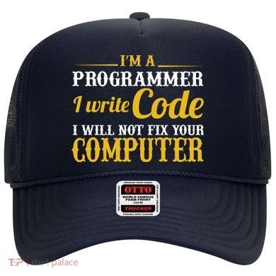 I'm A Programmer I Write Code Hat