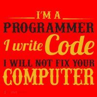 I'm A Programmer I Write Code Santa Hat thumb 1