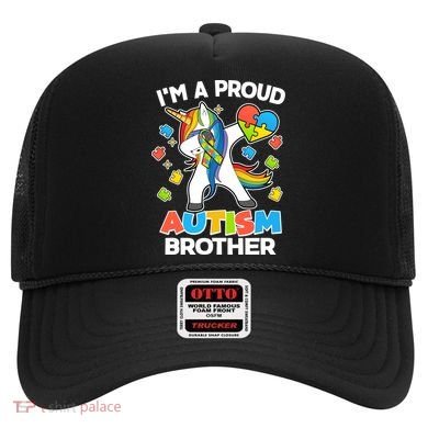 I'm A Proud Autism Brother Dabbing Unicorn Hat
