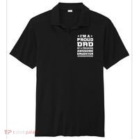 I'm A Proud Dad Of A Freaking Awesome Daughter Sport-Tek Posi-UV Pro Polo thumb 0