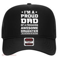 I'm A Proud Dad Of A Freaking Awesome Daughter Hat thumb 0