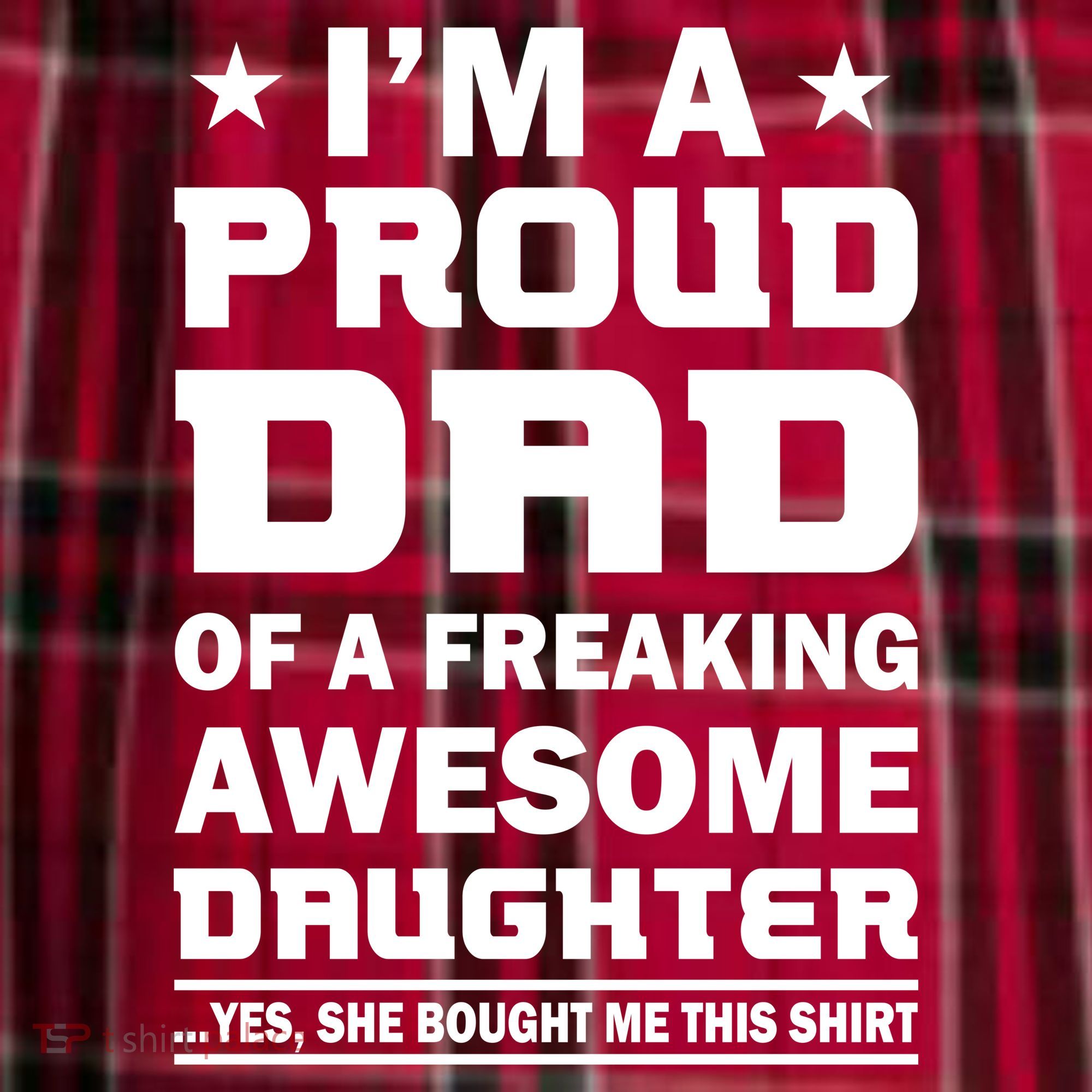 I'm A Proud Dad Of A Freaking Awesome Daughter Men's Flannel Plaid Pajama Pants