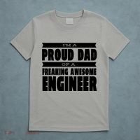 I'm A Proud Dad Of A Freaking Awesome Engineer T-Shirt thumb 5