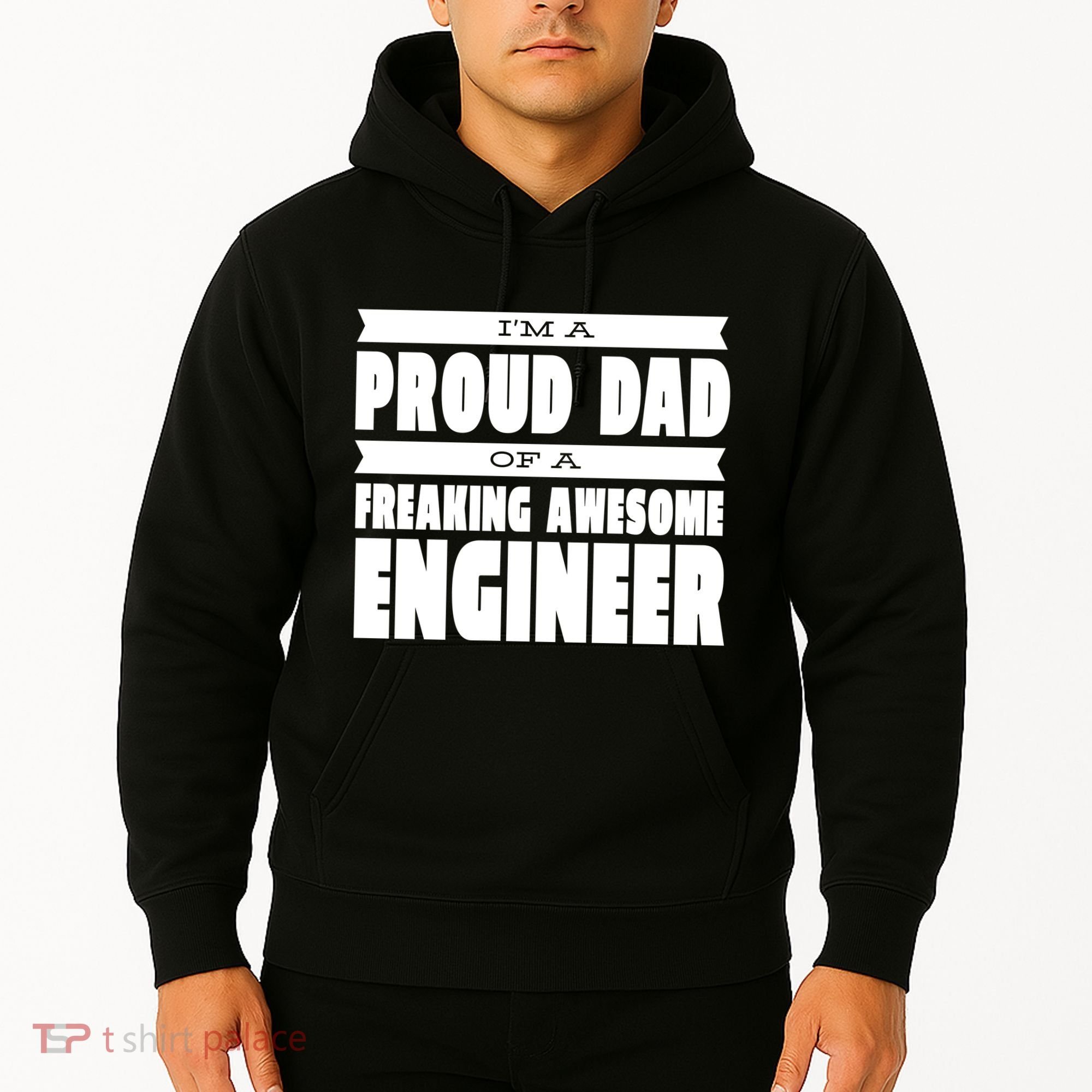 I'm A Proud Dad Of A Freaking Awesome Engineer Hoodie