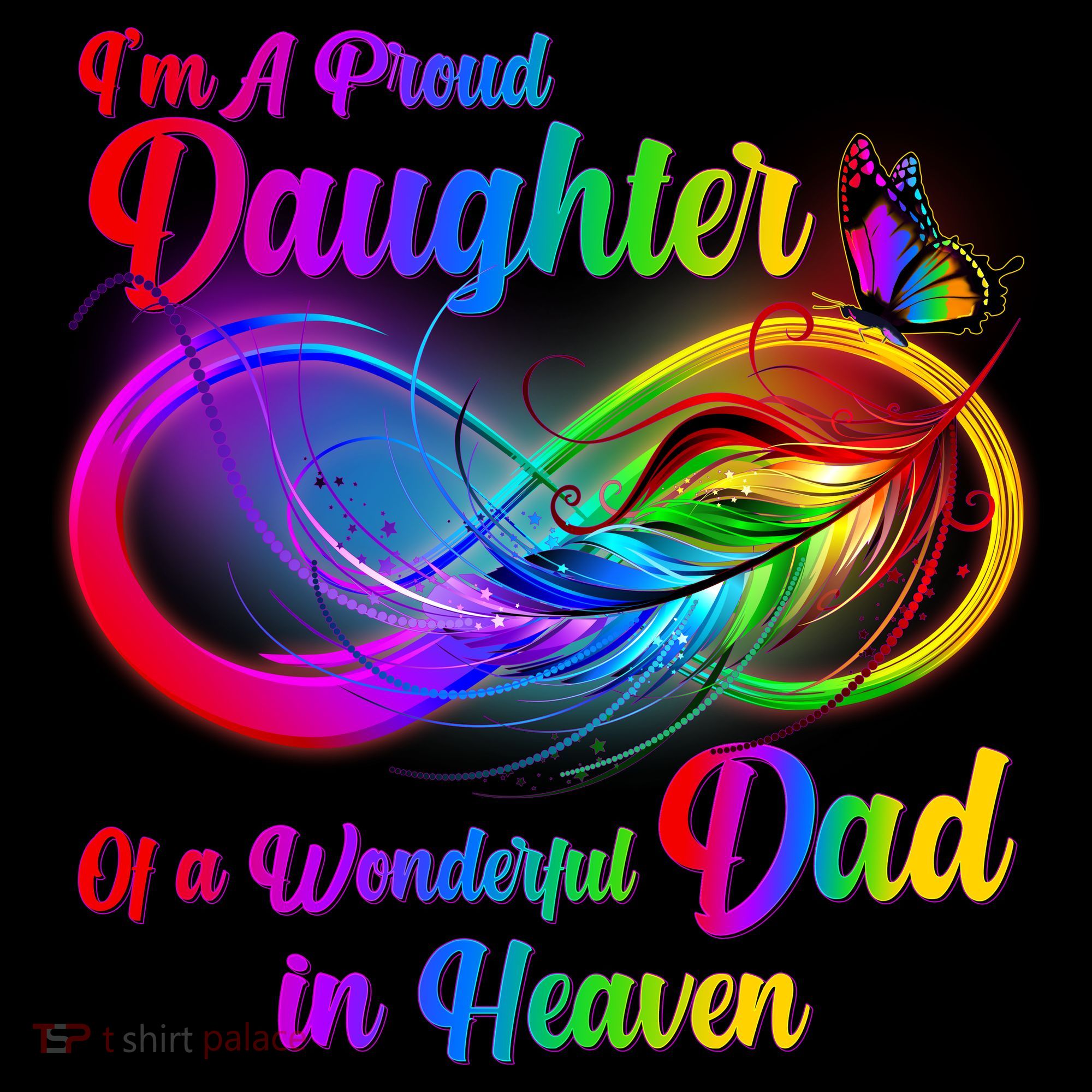 I'm A Proud Daughter Of A Wonder Dad In Heaven Coffee Mug
