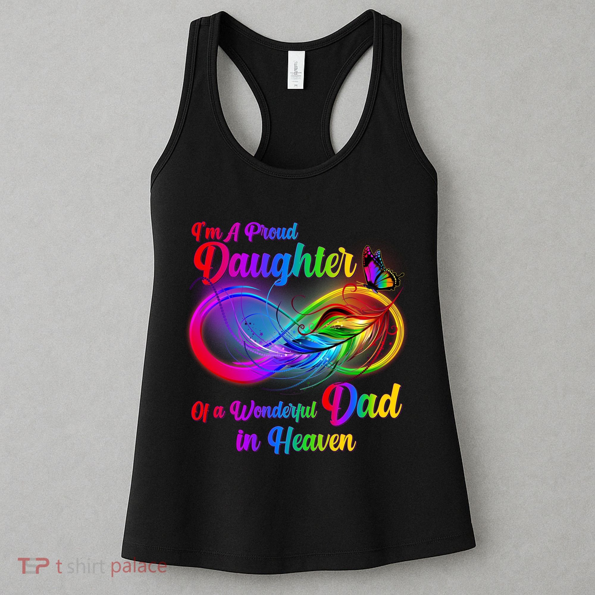 I'm A Proud Daughter Of A Wonder Dad In Heaven Women's Tank Top