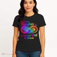 I'm A Proud Daughter Of A Wonder Dad In Heaven Women's T-Shirt thumb 4