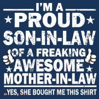 I'm A Proud Son In Law Of A Freaking Awesome Mother In Law Women's Hoodie thumb 2