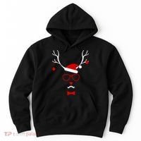 I'm A Reindeer Santa Hat Antlers Hoodie thumb 0