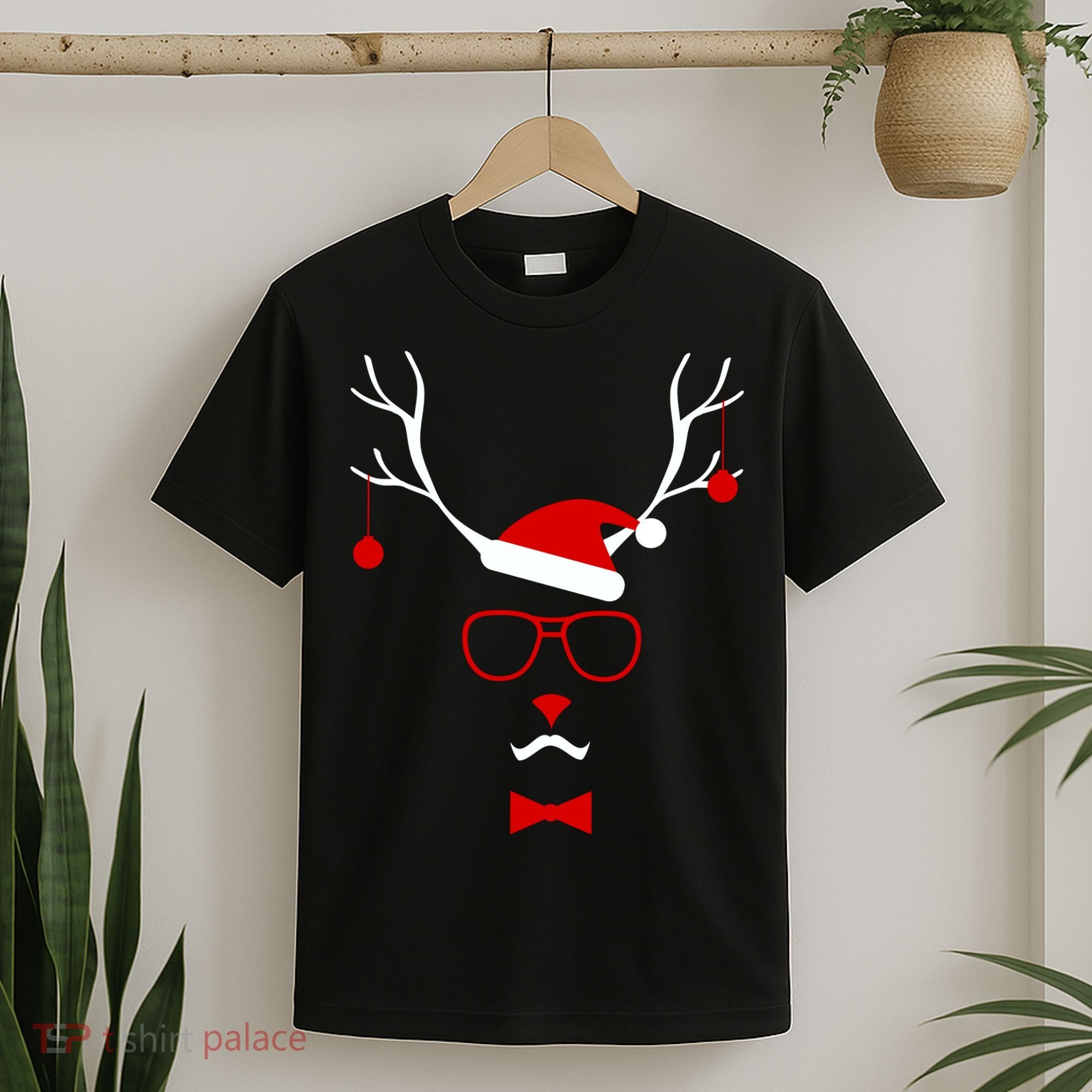 I'm A Reindeer Santa Hat Antlers T-Shirt