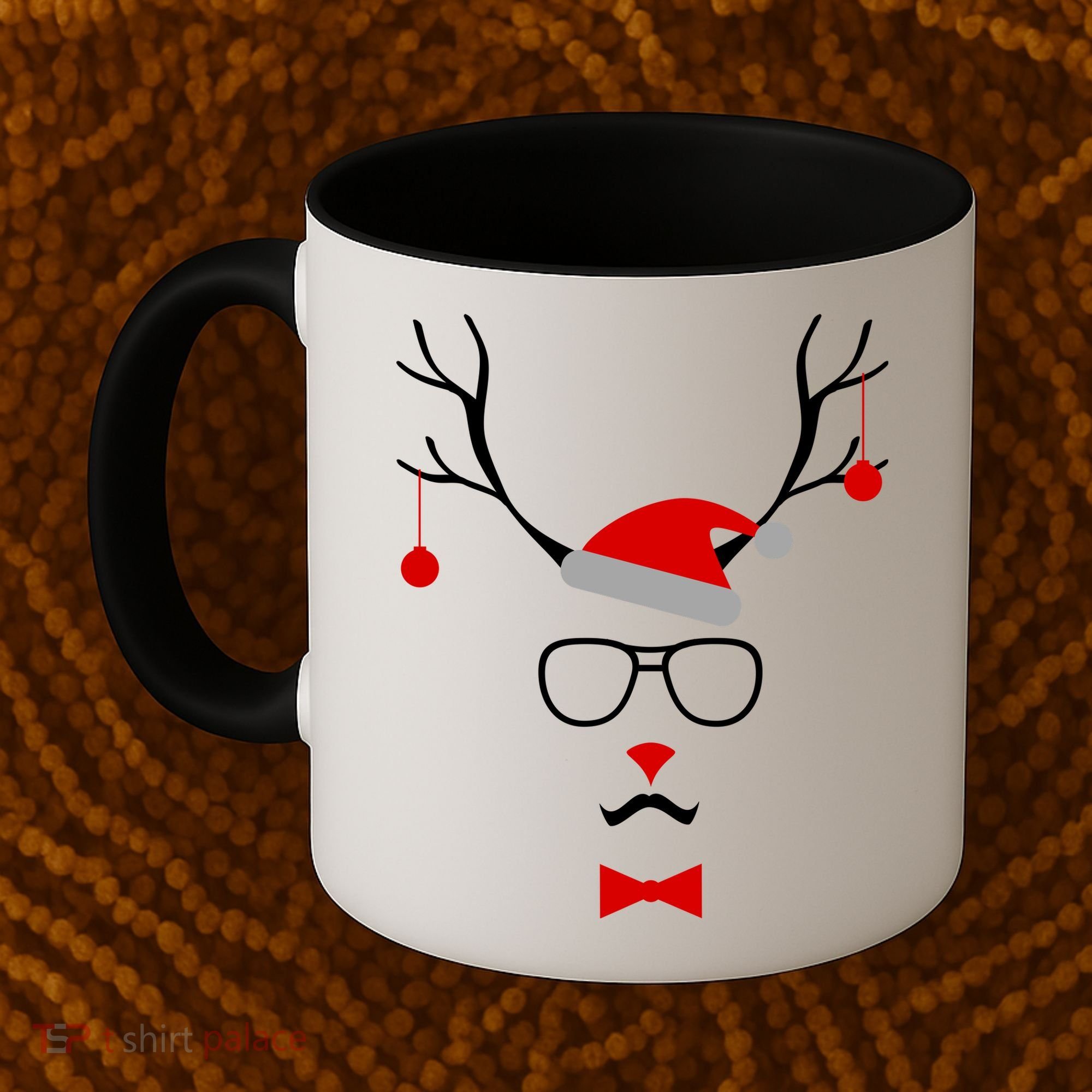 I'm A Reindeer Santa Hat Antlers Coffee Mug