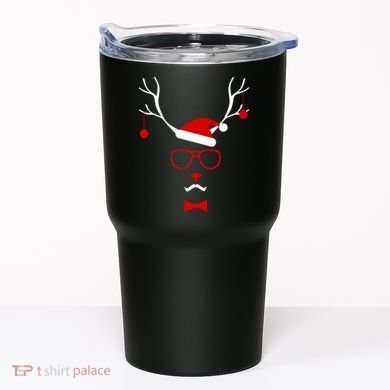 I'm A Reindeer Santa Hat Antlers Tumbler