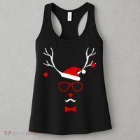 I'm A Reindeer Santa Hat Antlers Women's Tank Top thumb 3