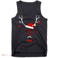 I'm A Reindeer Santa Hat Antlers Tank Top thumb 0