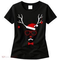 I'm A Reindeer Santa Hat Antlers Women's T-Shirt thumb 0