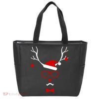 I'm A Reindeer Santa Hat Antlers Tote Bag thumb 0
