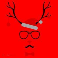 I'm A Reindeer Santa Hat Antlers Santa Hat thumb 1