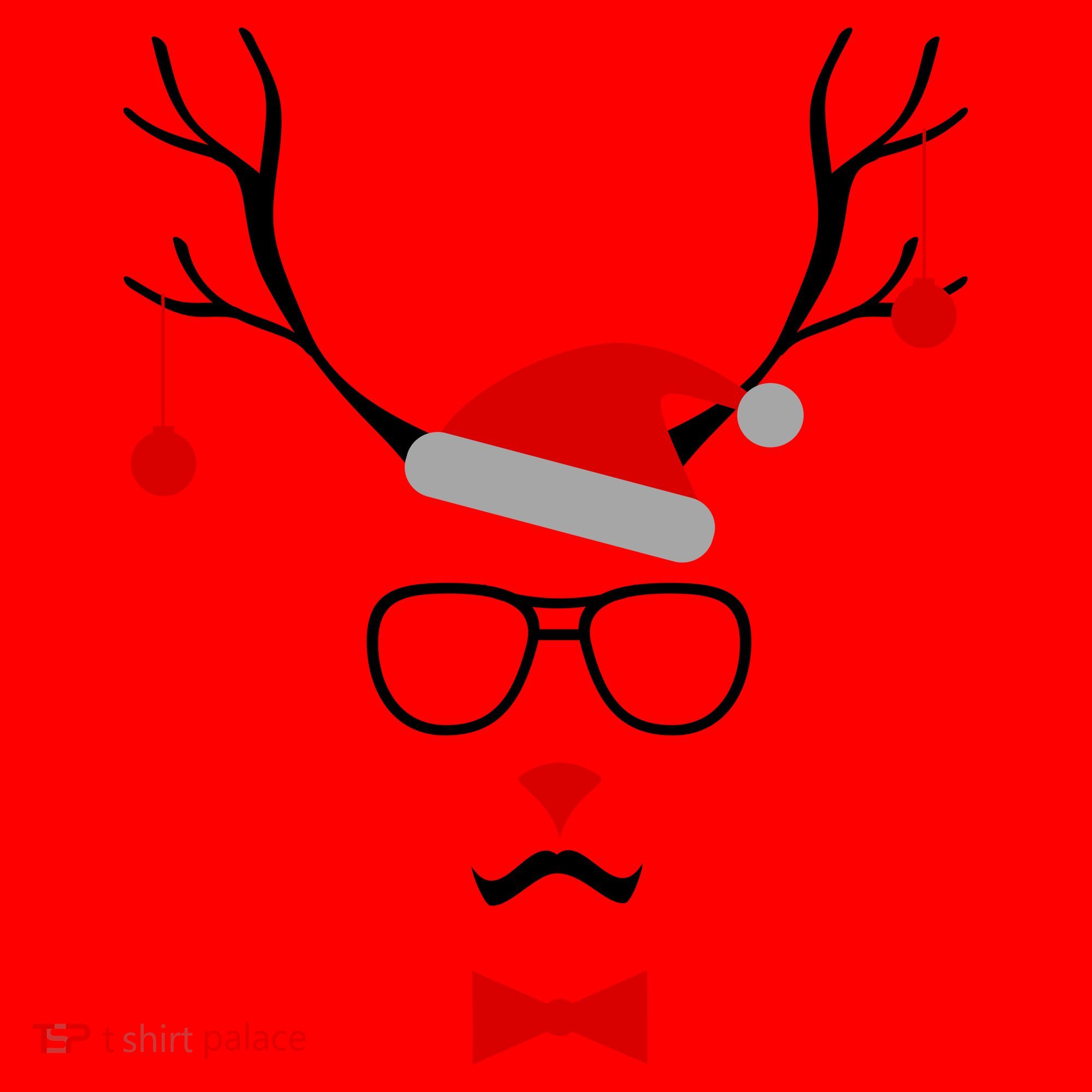 I'm A Reindeer Santa Hat Antlers Santa Hat