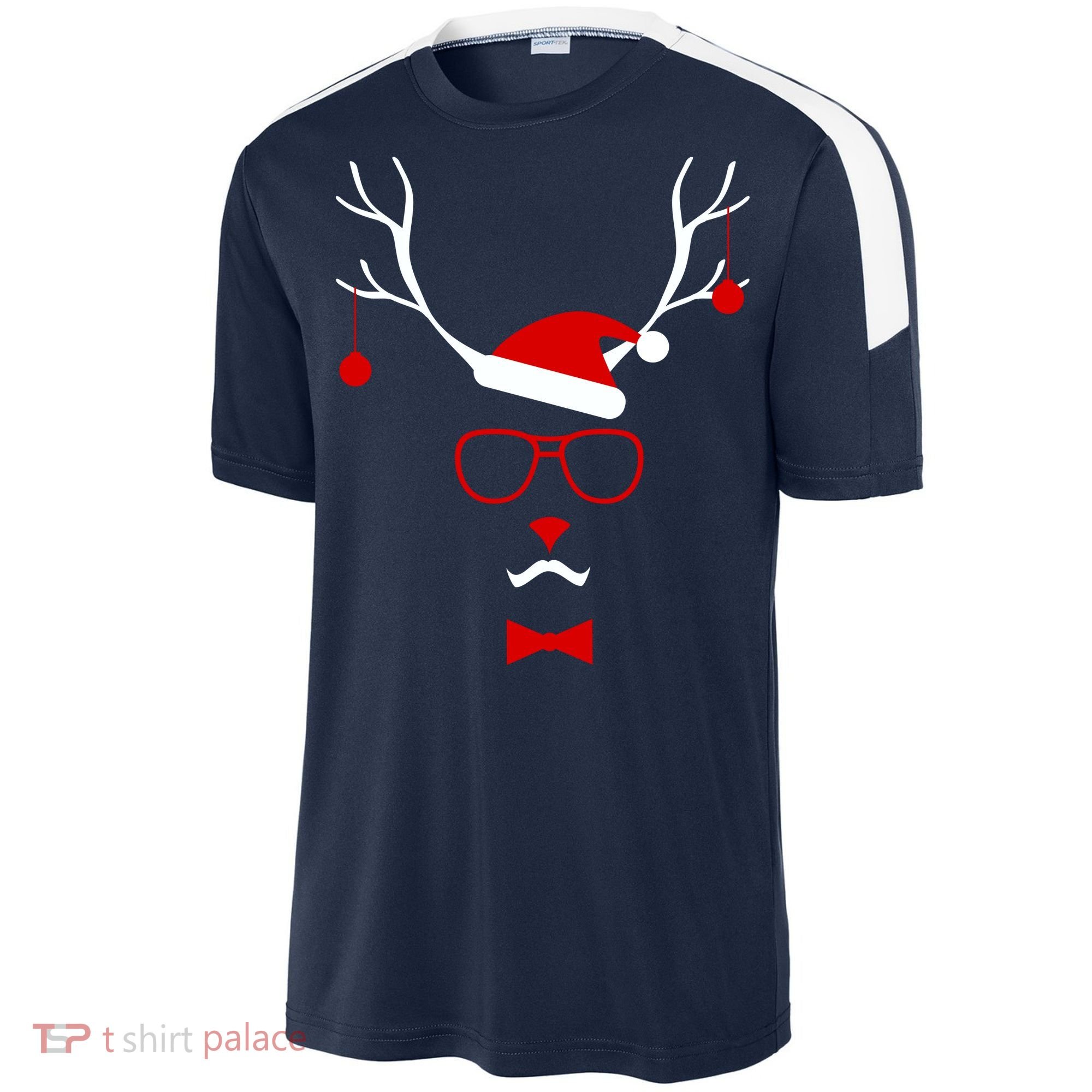 I'm A Reindeer Santa Hat Antlers Sport-Tek Competitor United Soccer Jersey