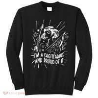 I'm A Sagittarius And Proud Of It Zodiac Birthday Sweatshirt thumb 0