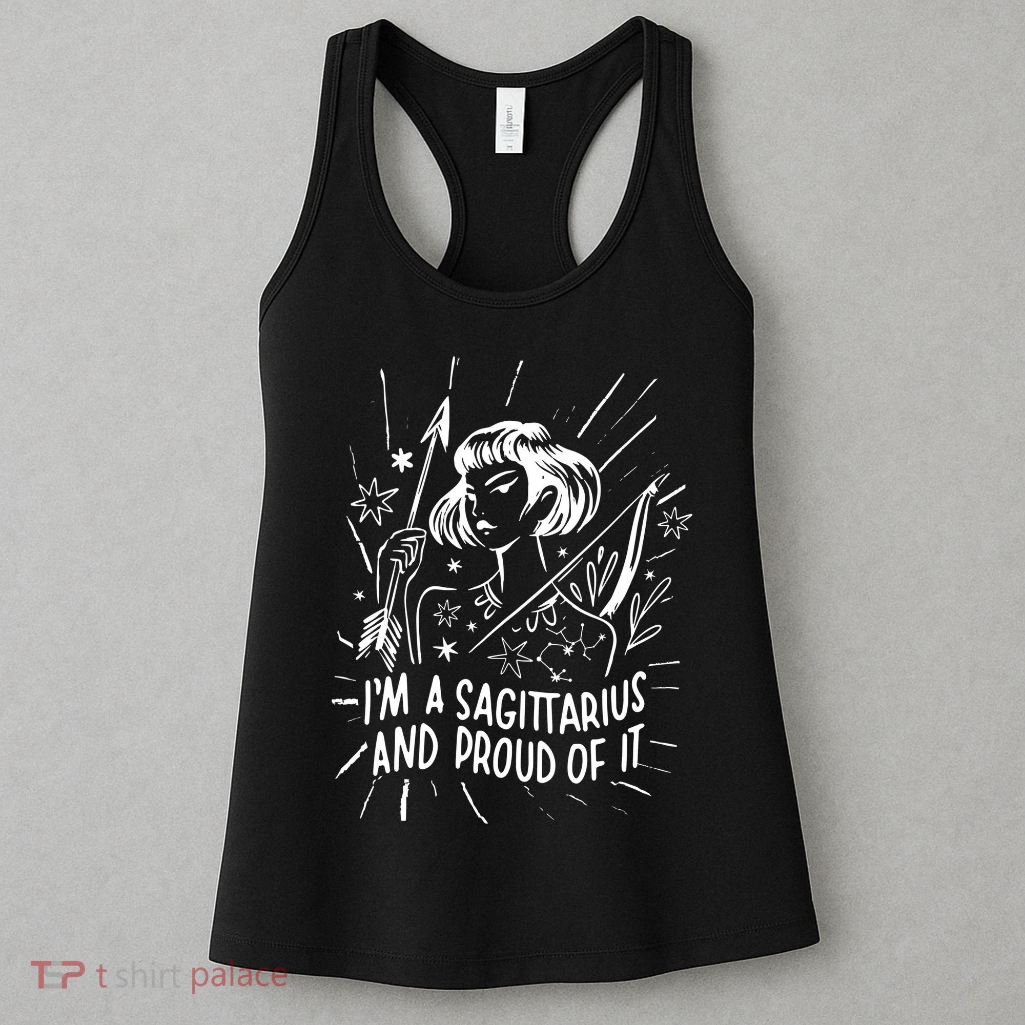 I'm A Sagittarius And Proud Of It Zodiac Birthday Women's Tank Top