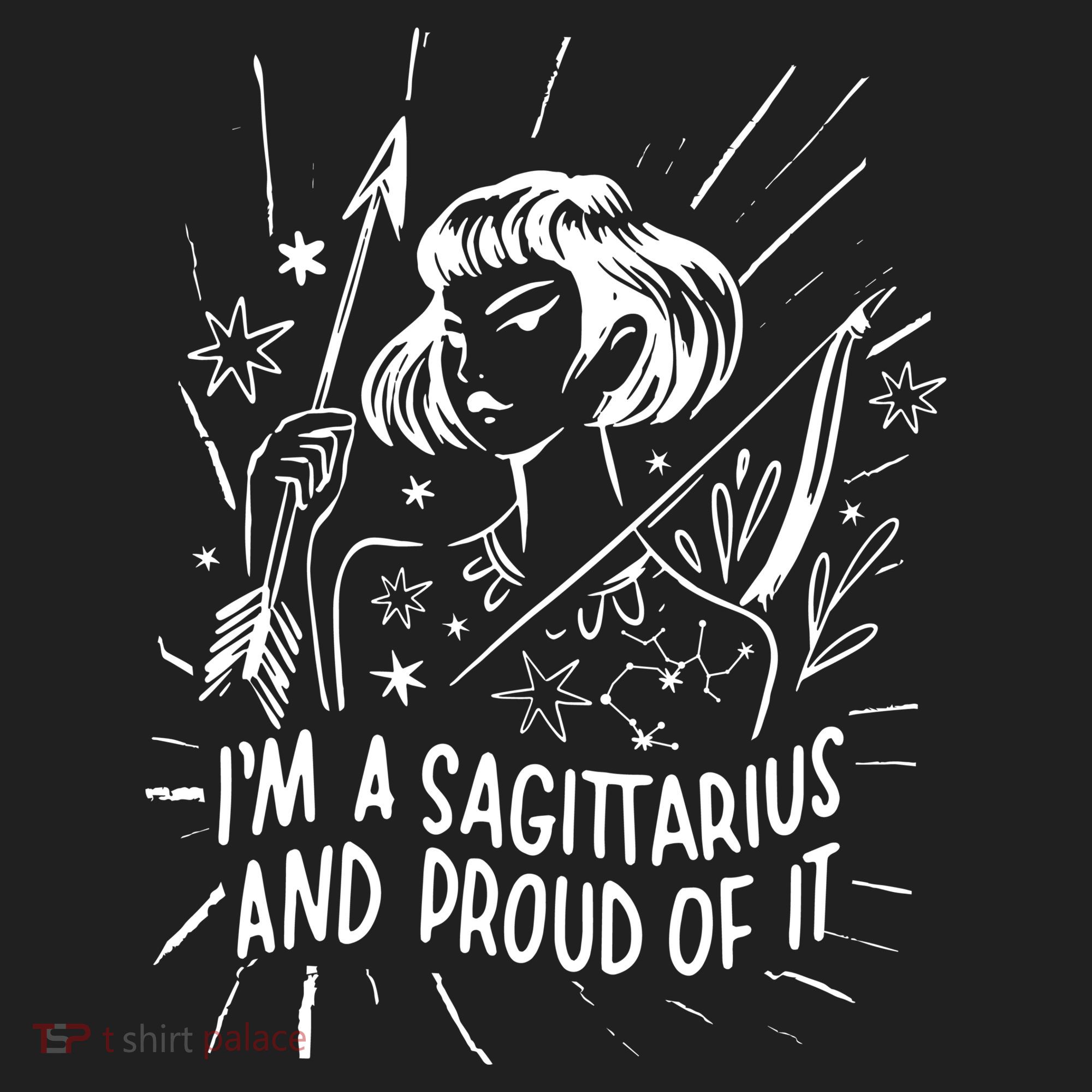 I'm A Sagittarius And Proud Of It Zodiac Birthday Hat