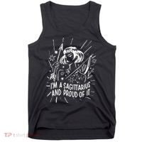 I'm A Sagittarius And Proud Of It Zodiac Birthday Tank Top thumb 0