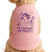 I'm A Sagittarius And Proud Of It Zodiac Birthday Doggie Tank thumb 0