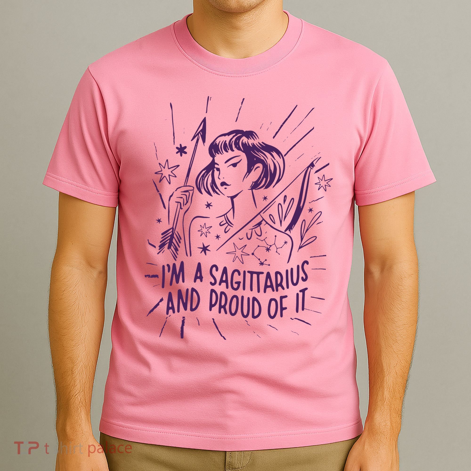 I'm A Sagittarius And Proud Of It Zodiac Birthday T-Shirt