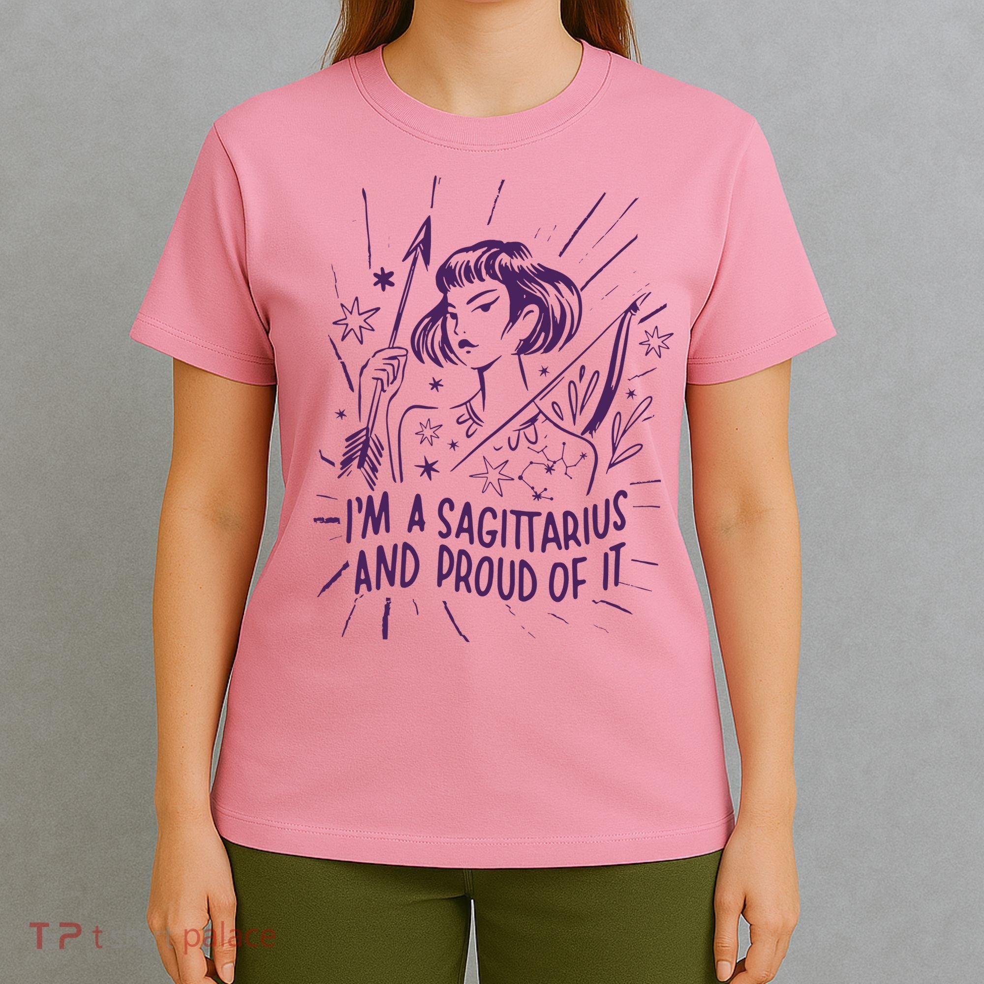 I'm A Sagittarius And Proud Of It Zodiac Birthday T-Shirt